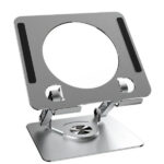 360 Derece Dönebilen Yükseltilmiş Masaüstü Ayarlanabilir Metal Tablet Standı