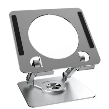 360 Derece Dönebilen Yükseltilmiş Masaüstü Ayarlanabilir Metal Tablet Standı