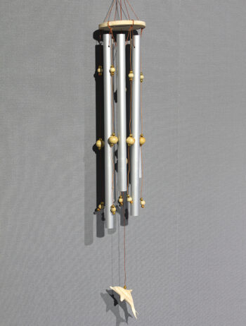 Boncuklu Metal Rüzgar Çanı Model 1