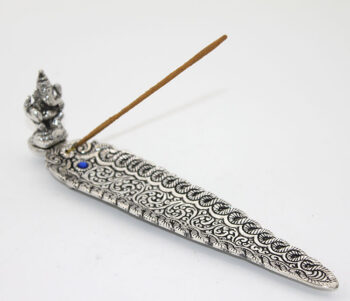 Metal Kayık Ganeşa Tütsülük Model 4