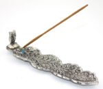 Metal Kayık Baykuş Tasarımı Tütsülük Model 2